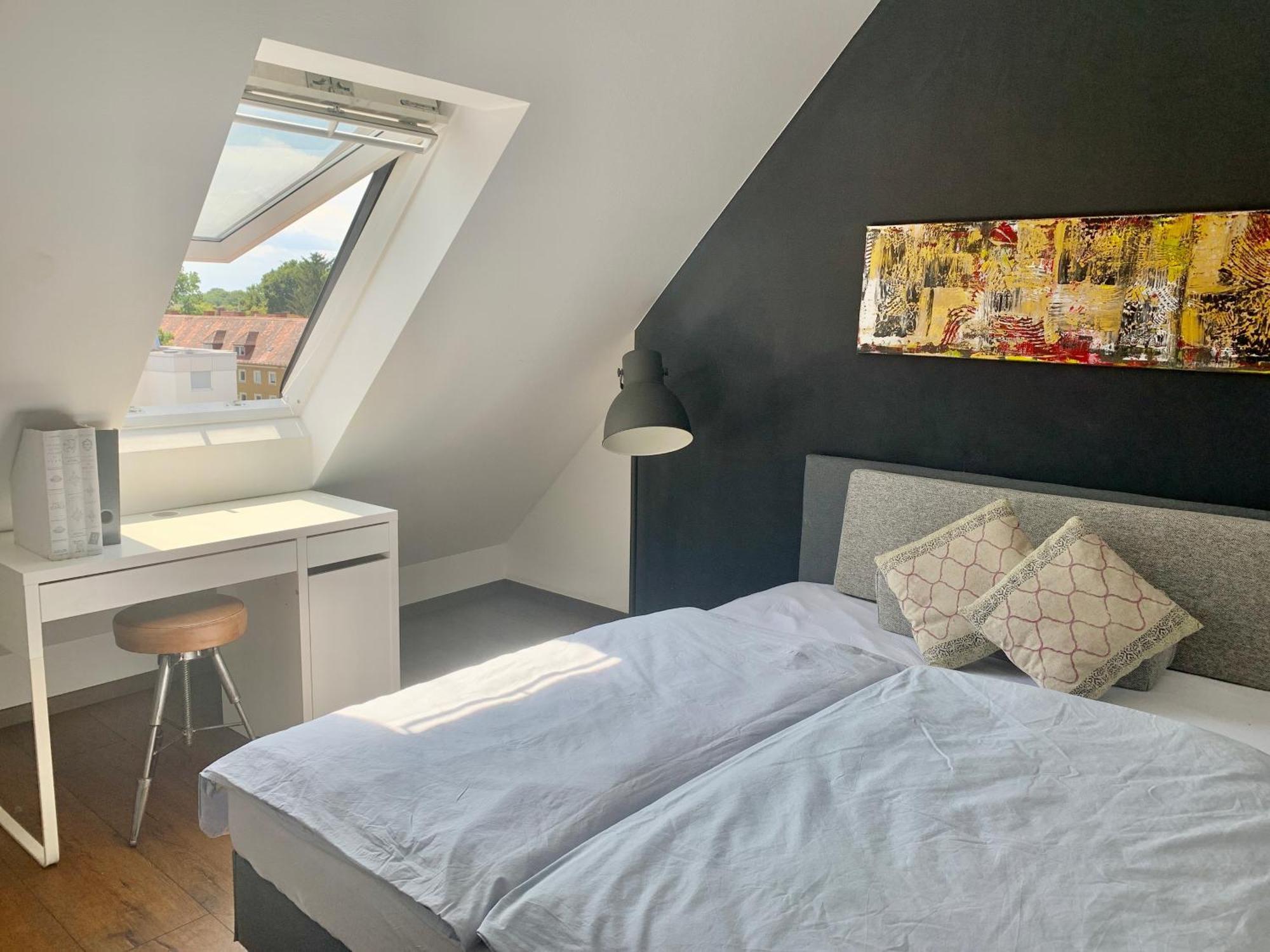 Apartamento Schoene Dachgeschoss-maisonette Múnich